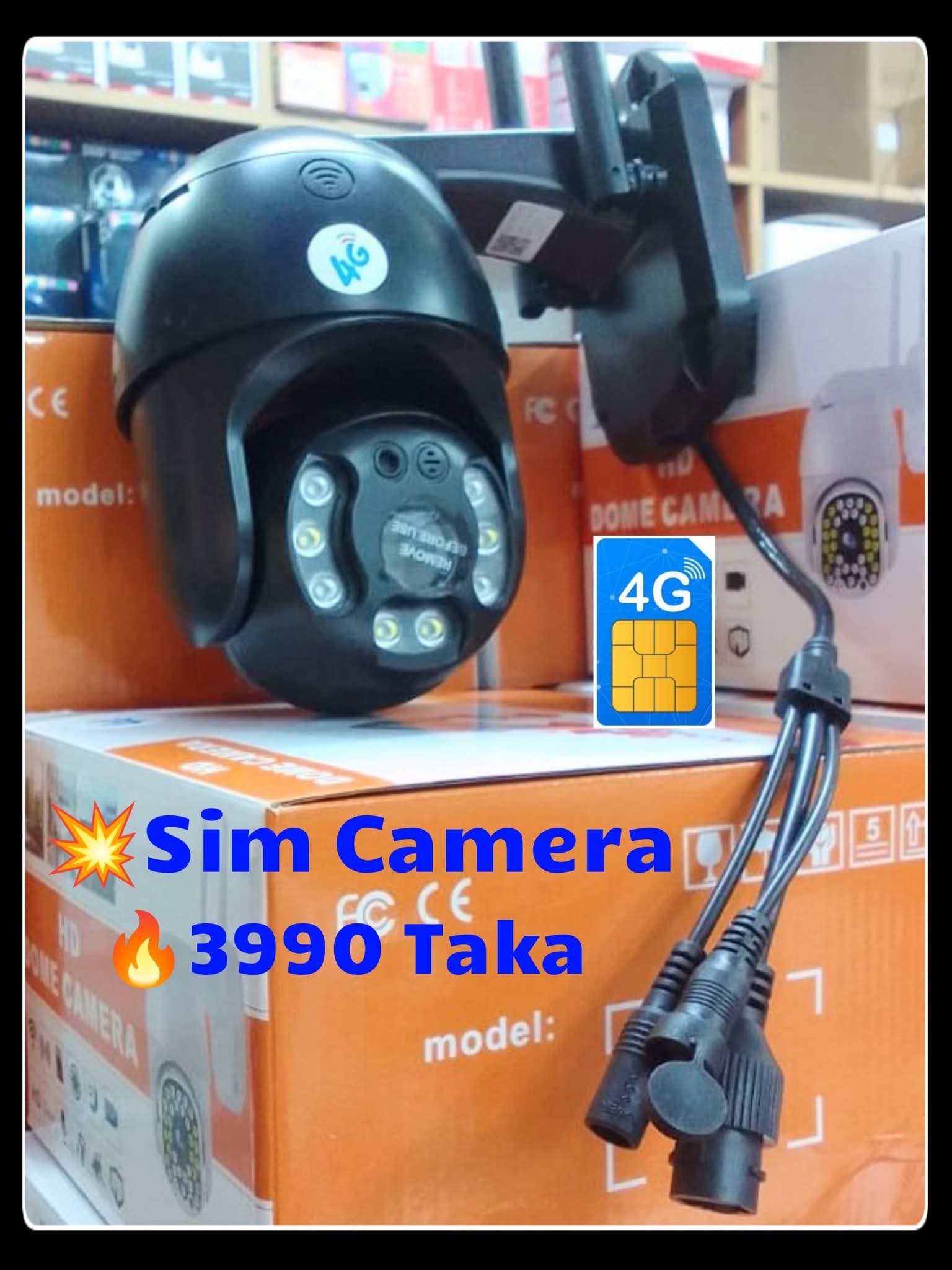 Latest 4G ip Camera
